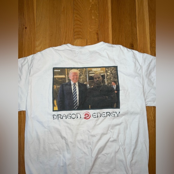 Men’s Sold Out Old Row T-Shirt with Trump and Kanye West - Picture 5 of 6
